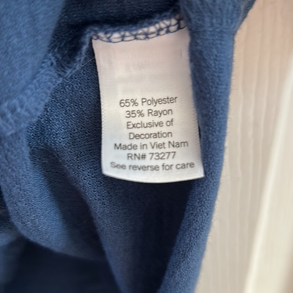 LC Lauren Conrad Navy Blue Top - Picture 7 of 7